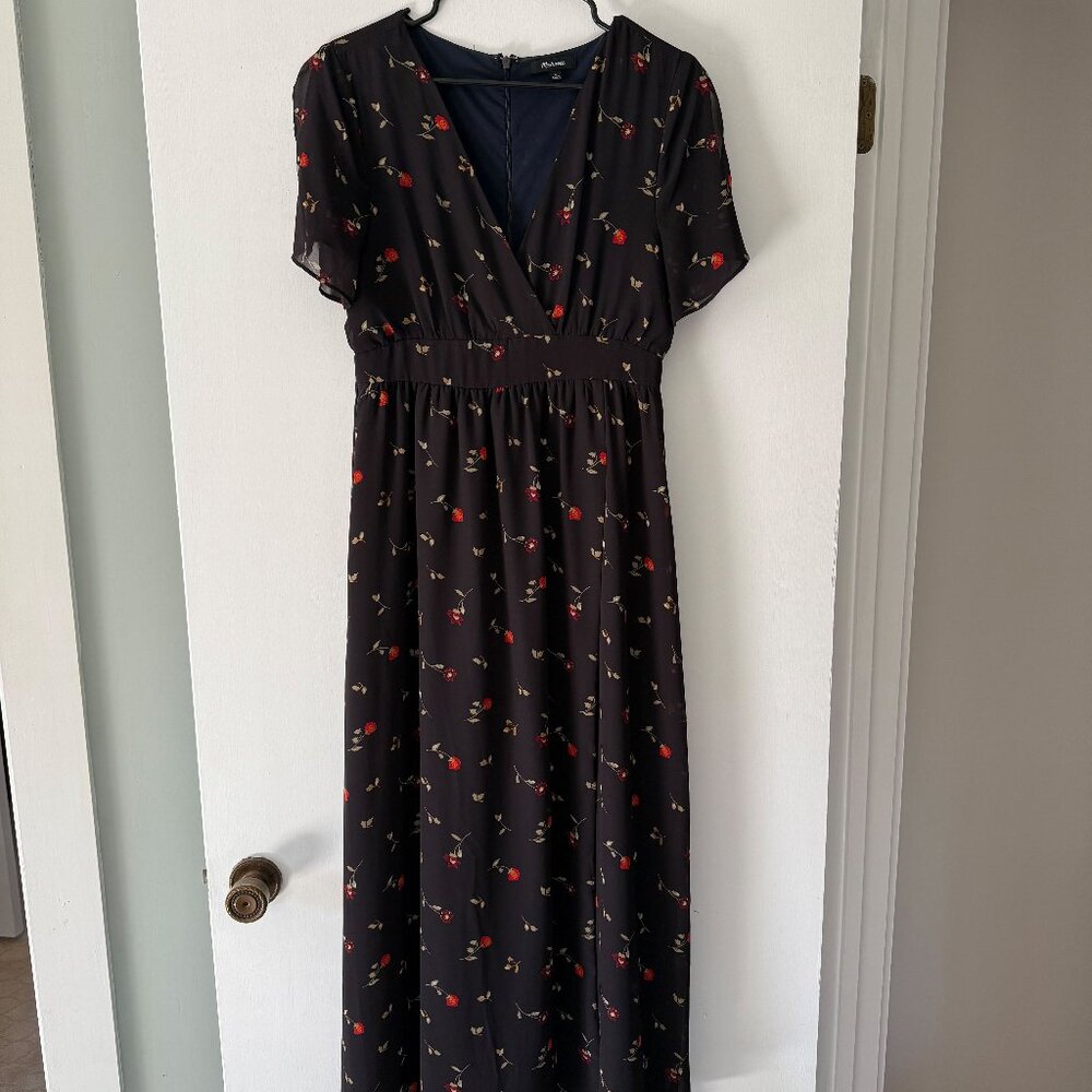 Madewell Long Floral Dress